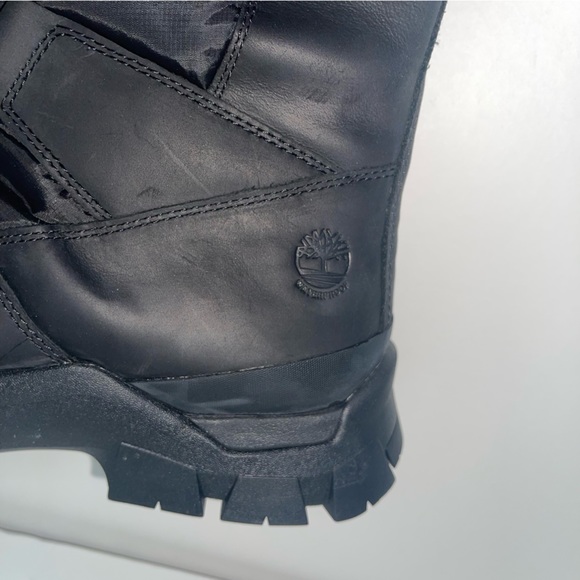 TIMBERLAND Waterproof Pull On Boots In Jet Black- New In Box - Duplicate - Picture 13 of 16